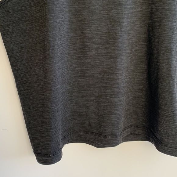 lululemon Men's Tech Tank Heathered Black SzL - Picture 5 of 7